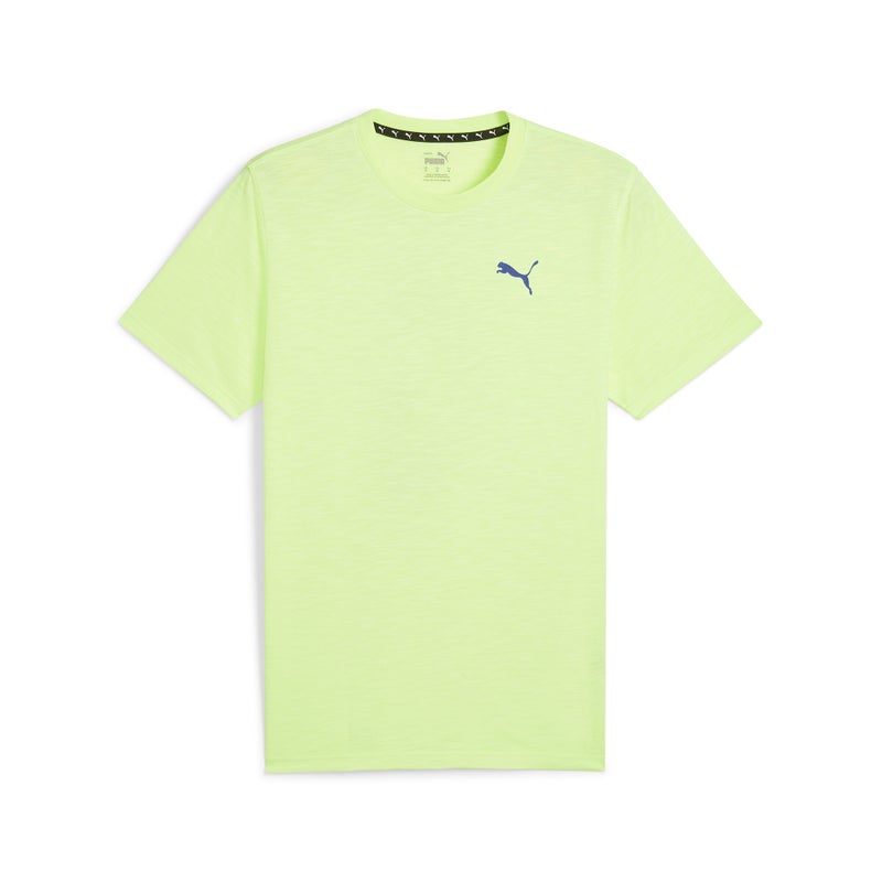 PUMA Graphic Mens Yellow T-Shirt - Image 4